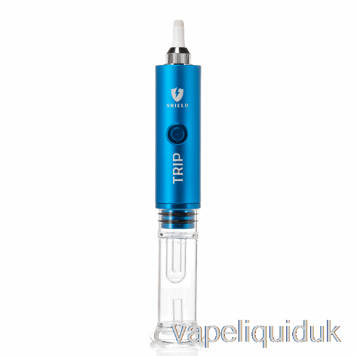 Shield Trip Portable Vaporizer Kit Blue Vape Juice